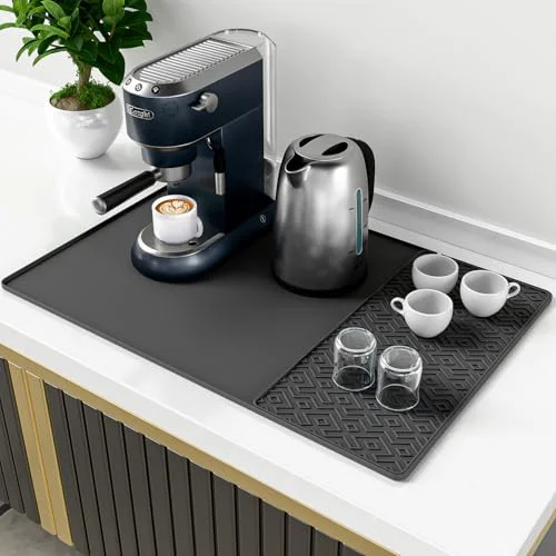 First-Class Silicone Coffee mat 24”x16” User-Friendly