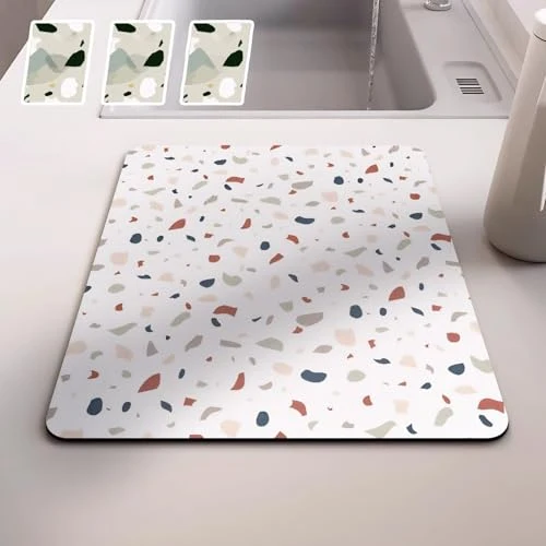 Trendy Dish Drying Mat Long-Lasting