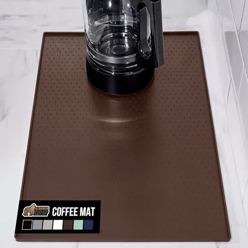 Next-Generation Silicone Coffee Mat Natural