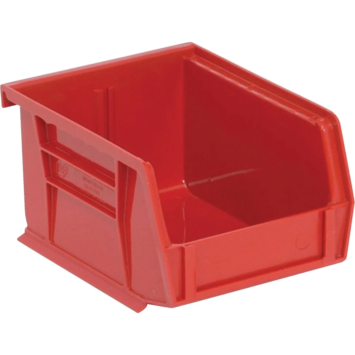 Breathable Quantum Storage Small Red Stackable Parts Bin 6-Pack Lightweight
