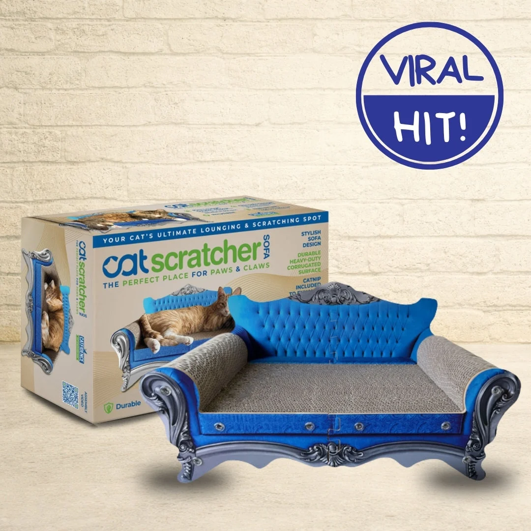 Fashionable Catfidence® Cat Scratcher Sofa Trusted