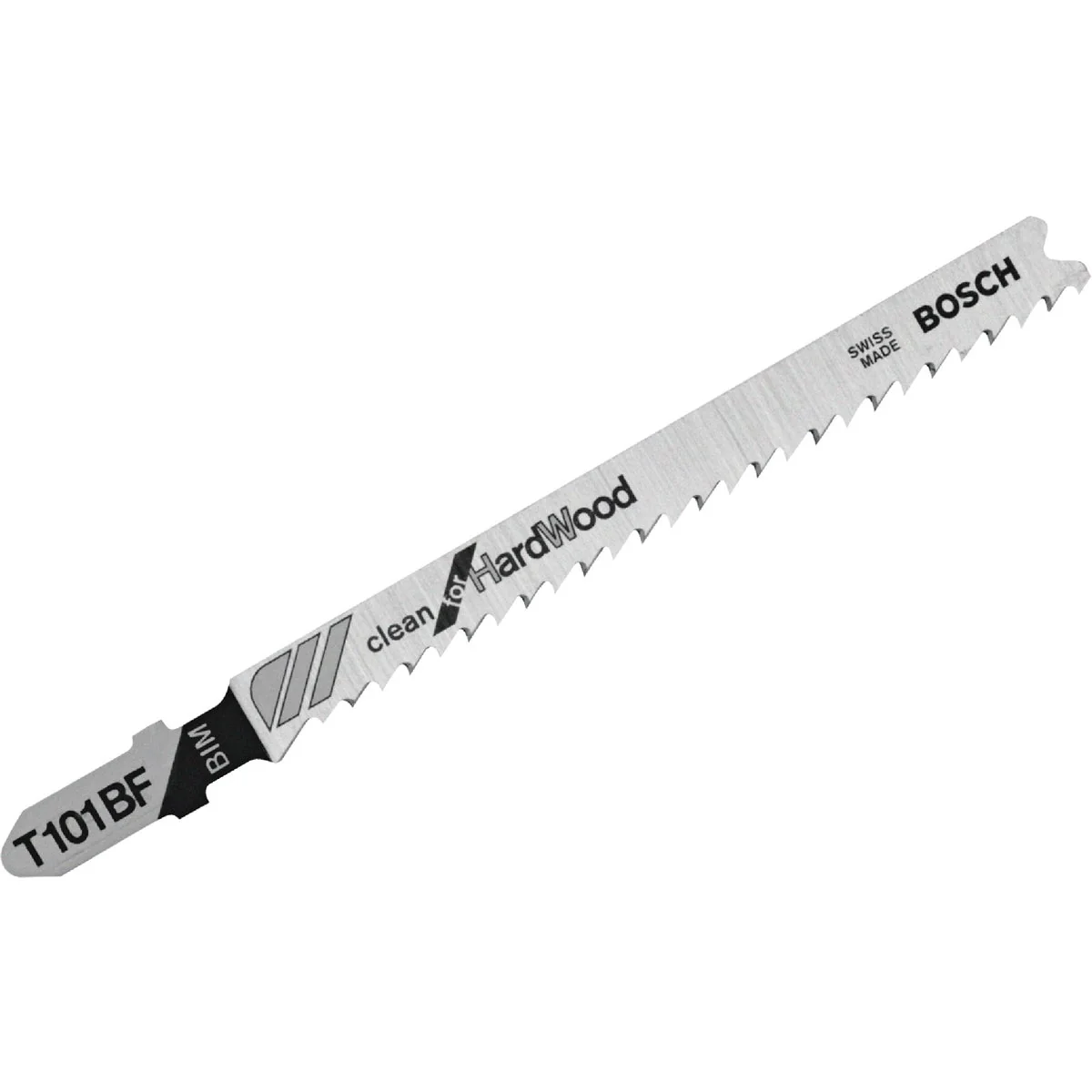 Responsible Bosch T-Shank 4 In. x 10 TPI Bi-Metal Jig Saw Blade Clean for HardWood 5-Pack Comfortable