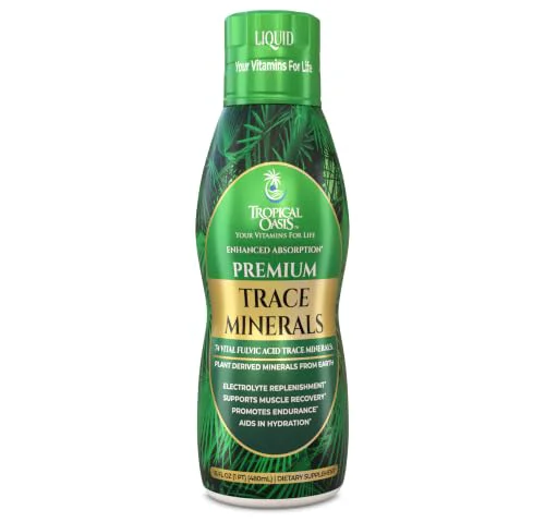 Specialty Premium Ionized Plant Based Trace Minerals Liquid Formula 16 Fl Oz Exceptional