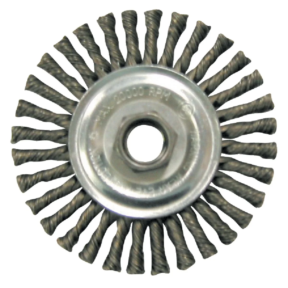 Expertly Made Weiler Vortec 4 In. Twisted Knotted 0.020 In. Angle Grinder Wire Wheel Verified