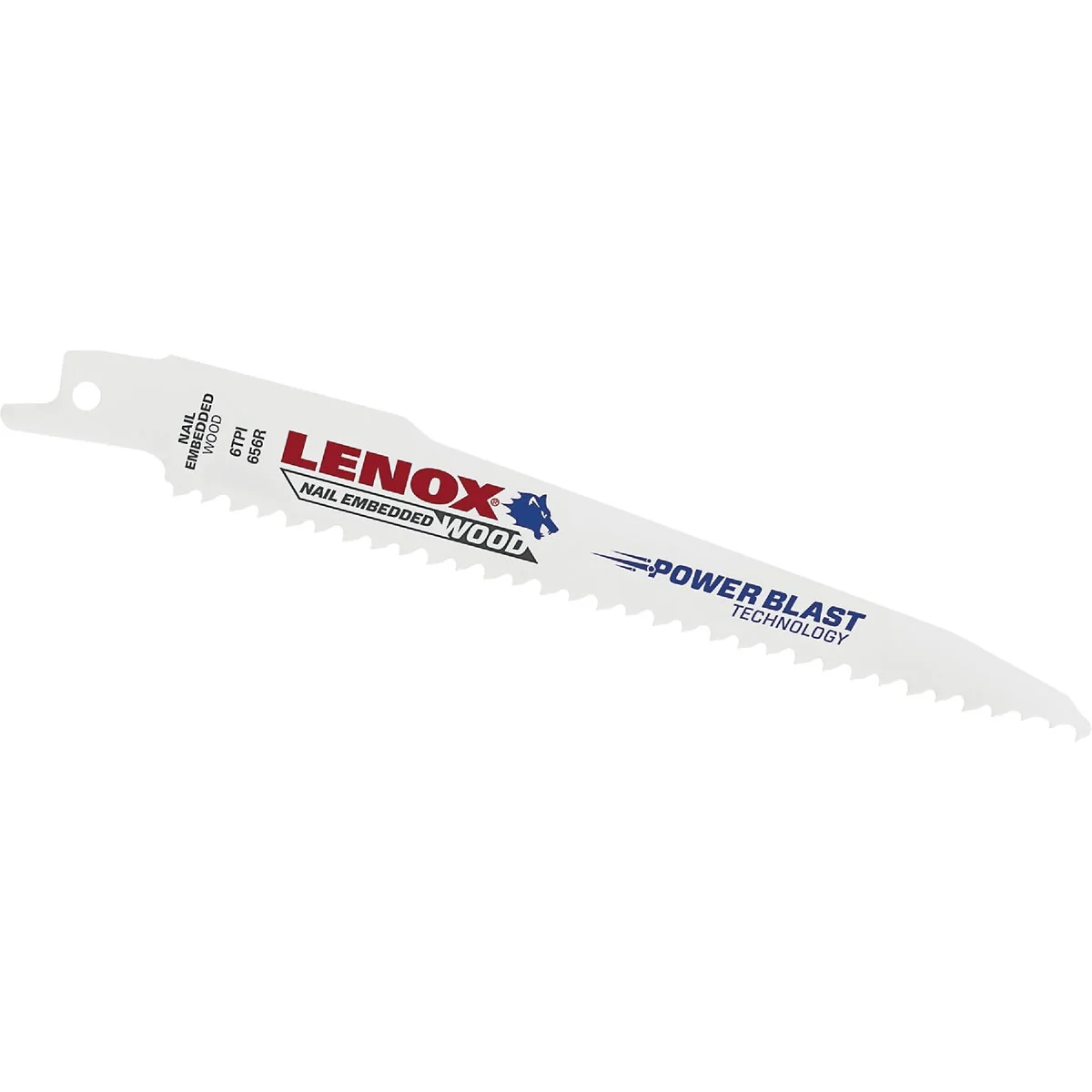 Fine Lenox 6 In. 6 TPI Wood w Nails Reciprocating Saw Blade High-Performance