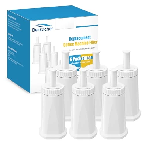 Original 6 Pack Upgrade Water Filters Compatible with Breville BES880 Barista Touch 6 Count Fashionable