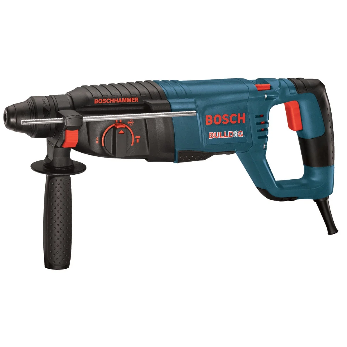 Specialty Bosch BULLDOG Xtreme 1 In. SDS-Plus 7.5-Amp Electric Rotary Hammer Drill Safe