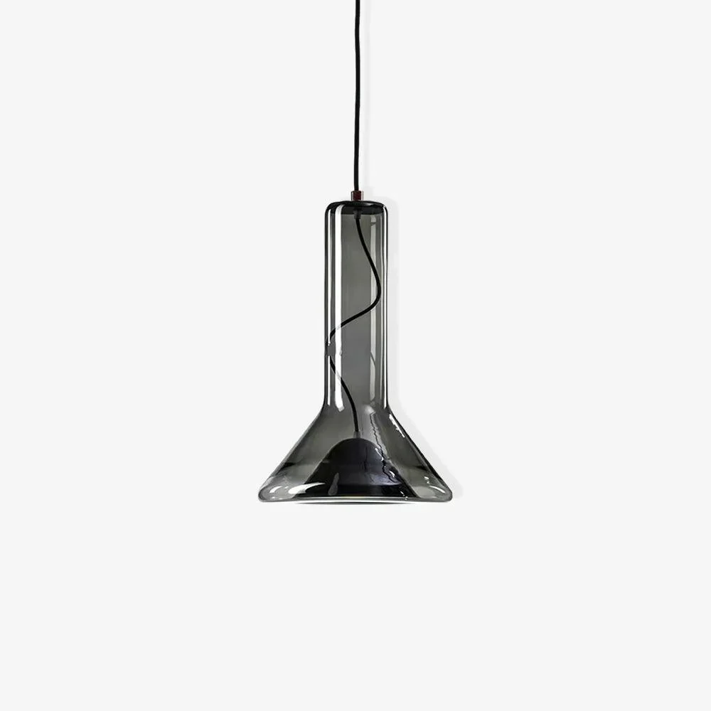 Recyclable Hanglamp van hoornglas Trendy