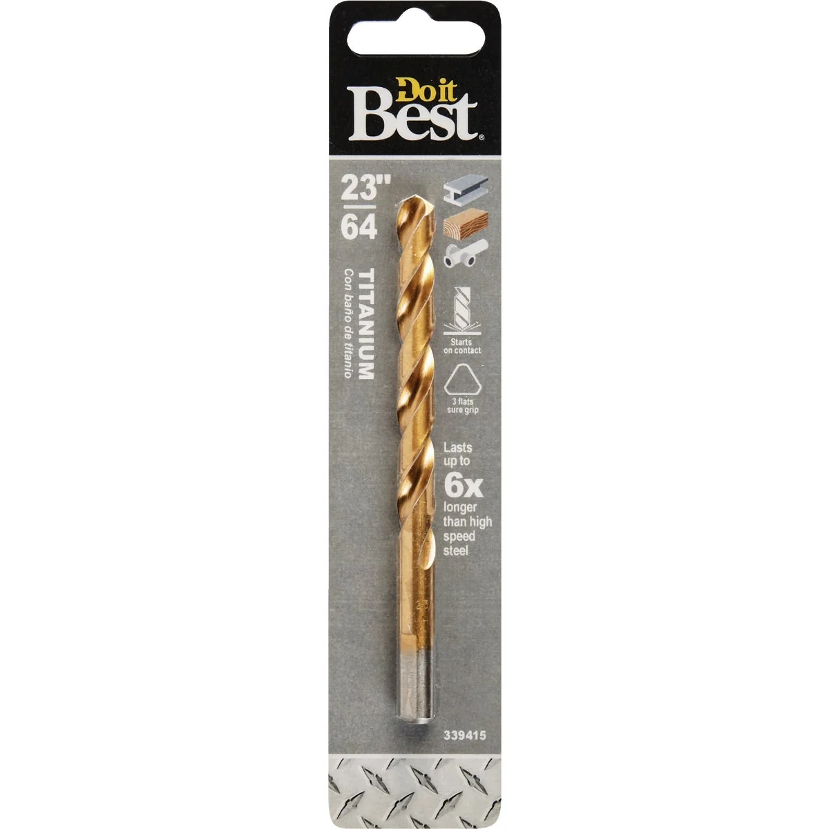 Fashionable Do it 23 64 In. Titanium Drill Bit Practical