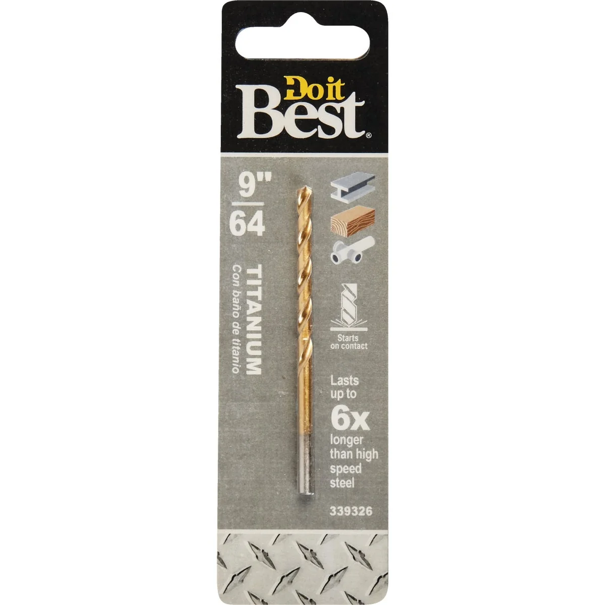 Carefully Designed Do it 9 64 In. Titanium Drill Bit Pure