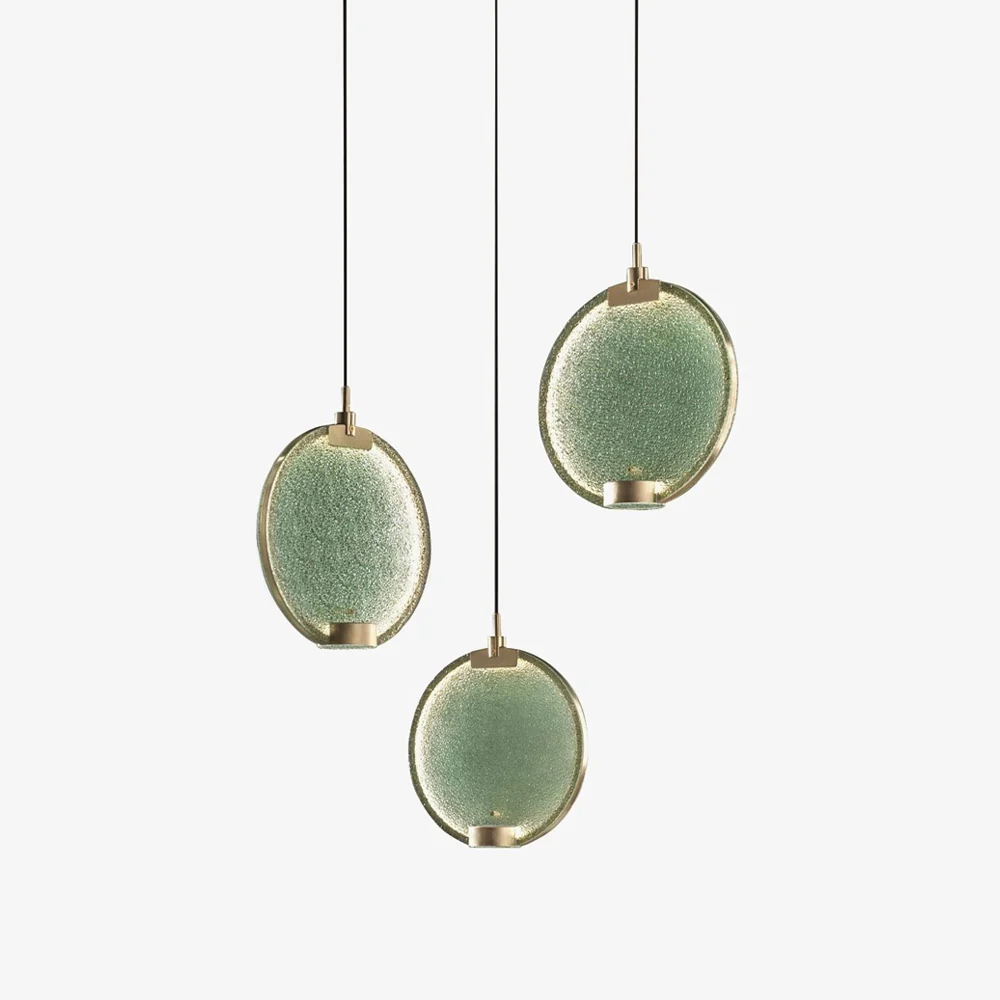 Green Hanglamp met ijsboor High-Quality