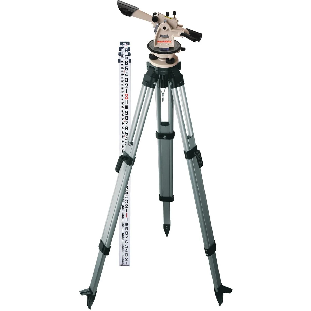 High-Performance David White 22X Optical Meridian Vertical Arc Transit Level Kit Recyclable
