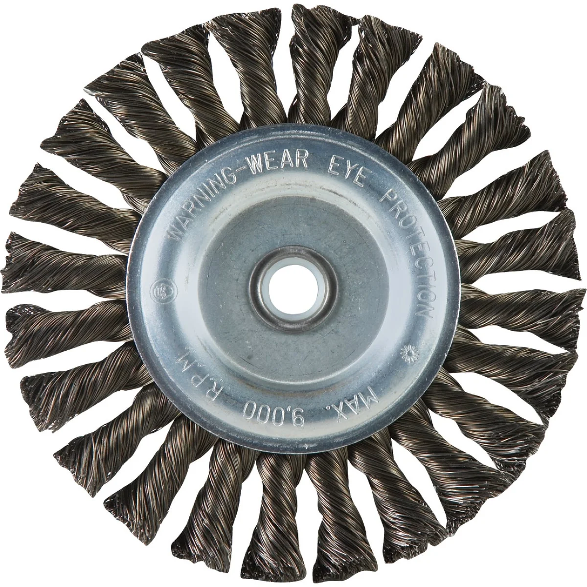 Healthy Weiler Vortec 6 In. Twisted Coarse to 1 2 In. Bench Grinder Wire Wheel Superior