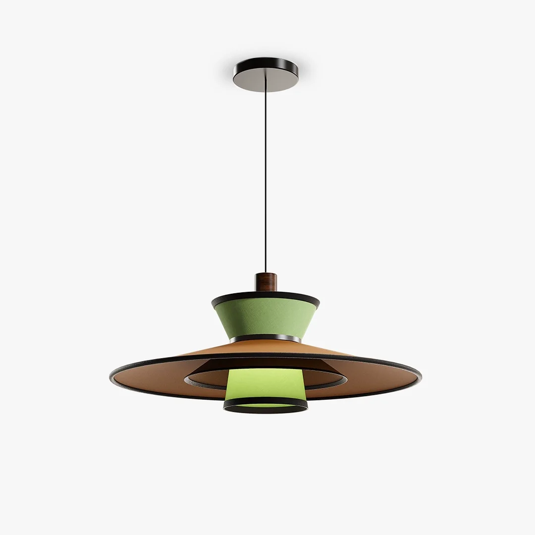 Trendy Noorse stoffen hanglamp Durable