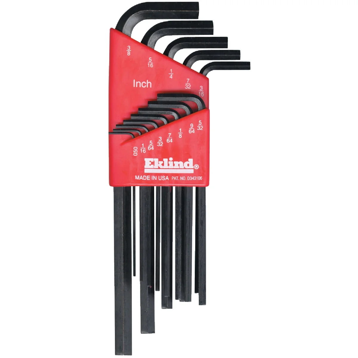 Verified Eklind Long Arm Hex Key Set 13-Piece High-Quality