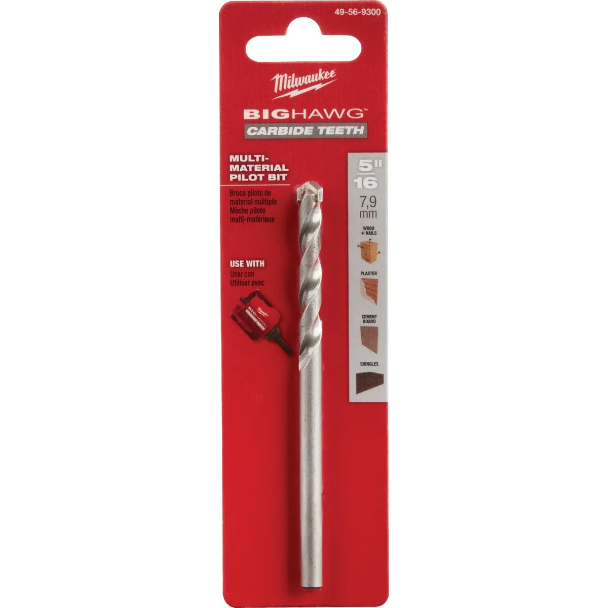 Dependable Milwaukee Big Hawg 5 16 In. x 4-1 2 In. Pilot Drill Bit Convenient