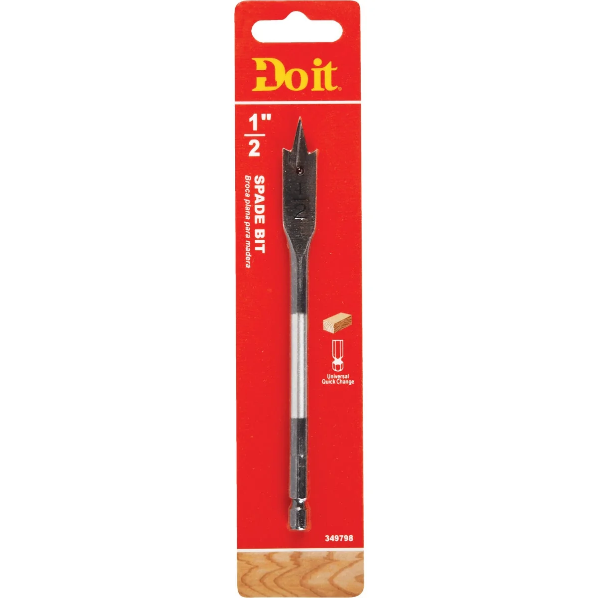 Pure Do it 1 2 In. x 6-1 4 In. Spade Bit Artisan