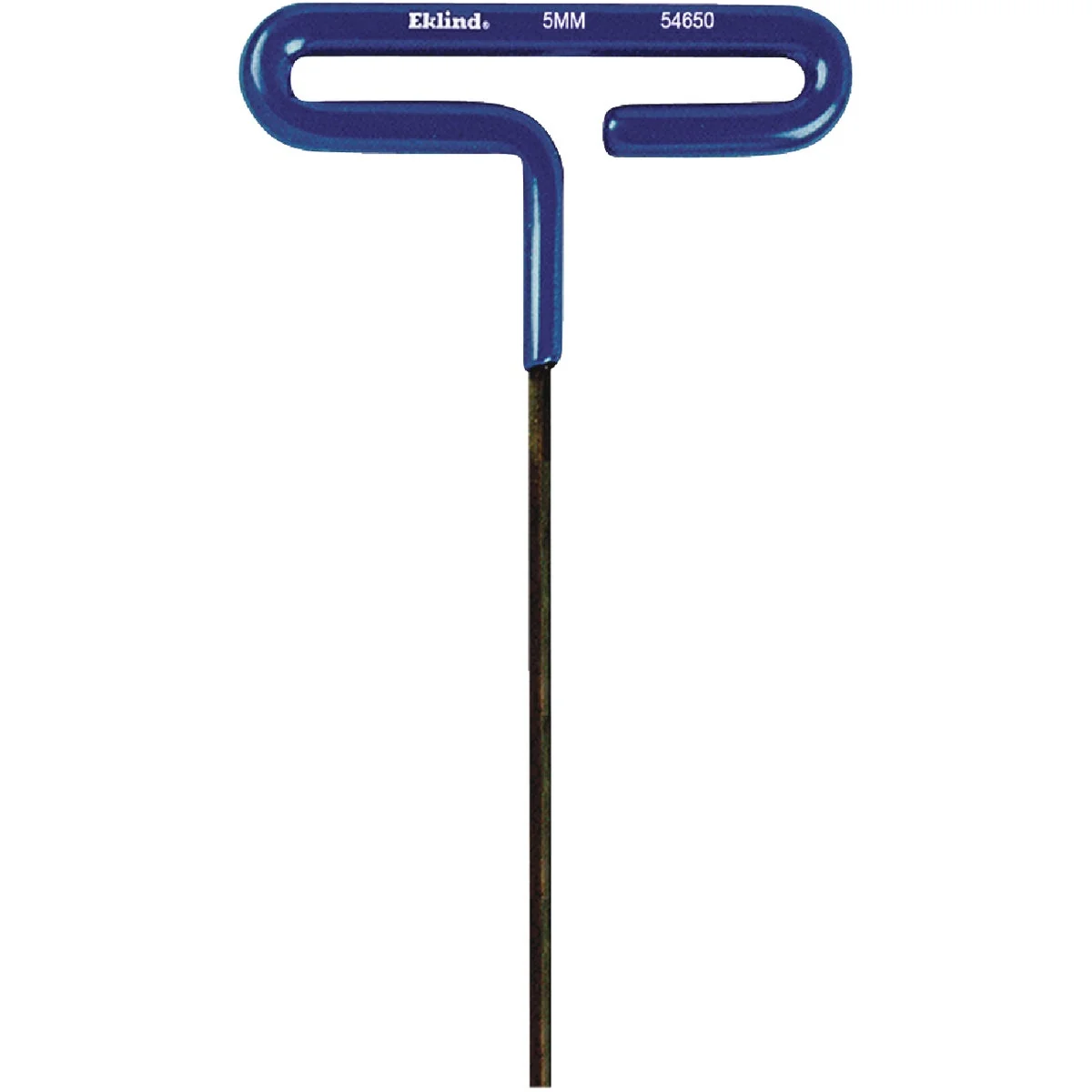 Official Eklind Metric 5 mm 6 In. Cushion-Grip Series T-Handle Hex Key Professional