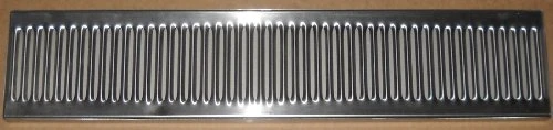Certified Rattleware 24 x 5 Stainless Steel Drip Tray Premium