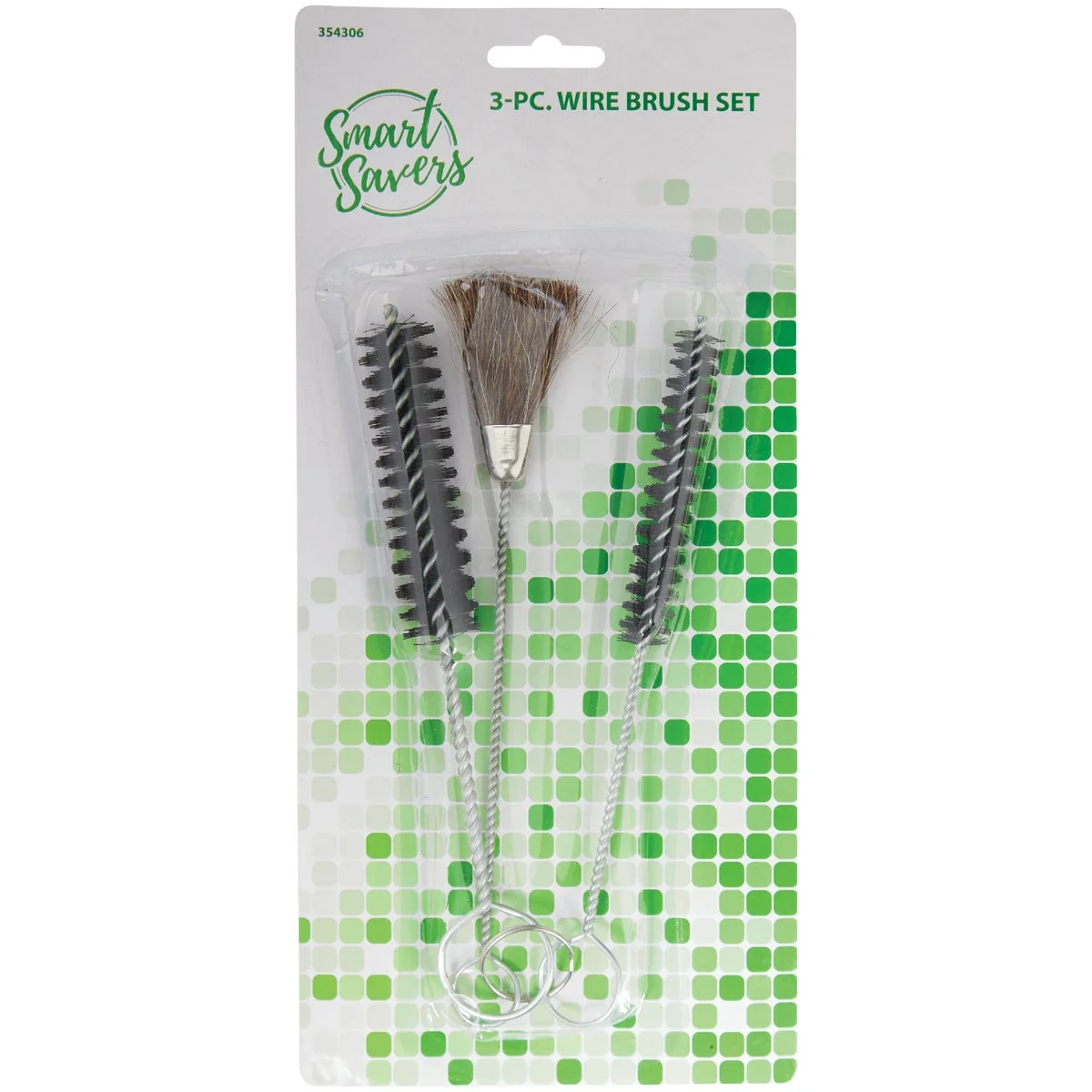 Healthy Smart Savers Wire Brush Set 3-Pack Fine Crafted