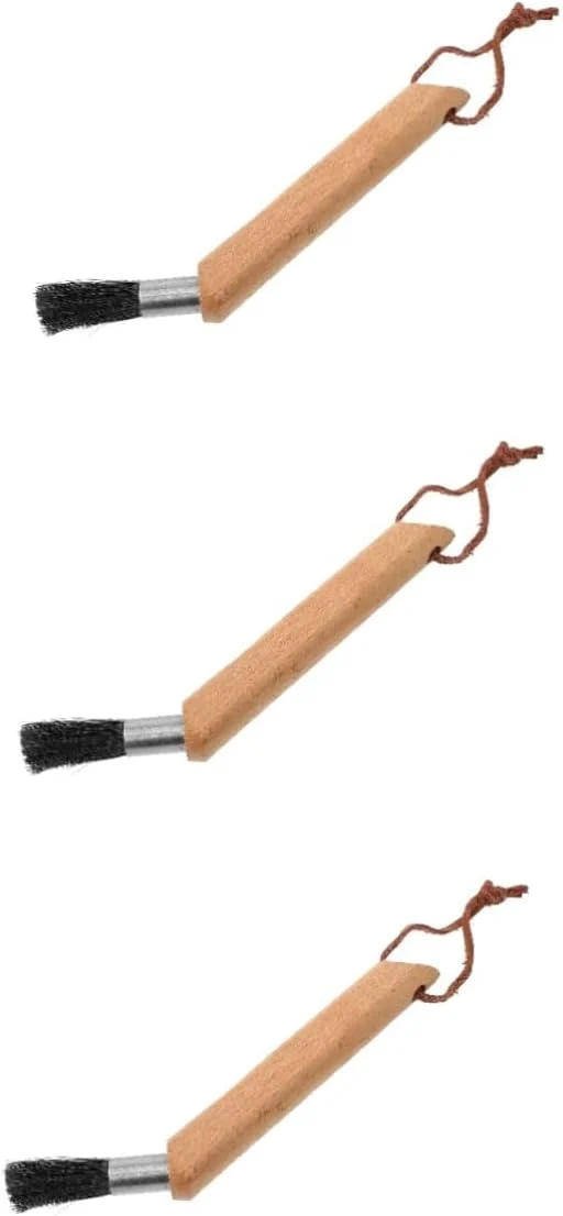 ARTIBETTER 3pcs Professional Coffee Machine Cleaning Brush Natural Bristles Essential Espresso Tool for Thorough Cleaning and Maintenance of Coffee Grinders and Machines Modern