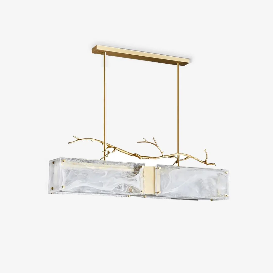 First-Class Lirathe Glazen Kroonluchter Recyclable