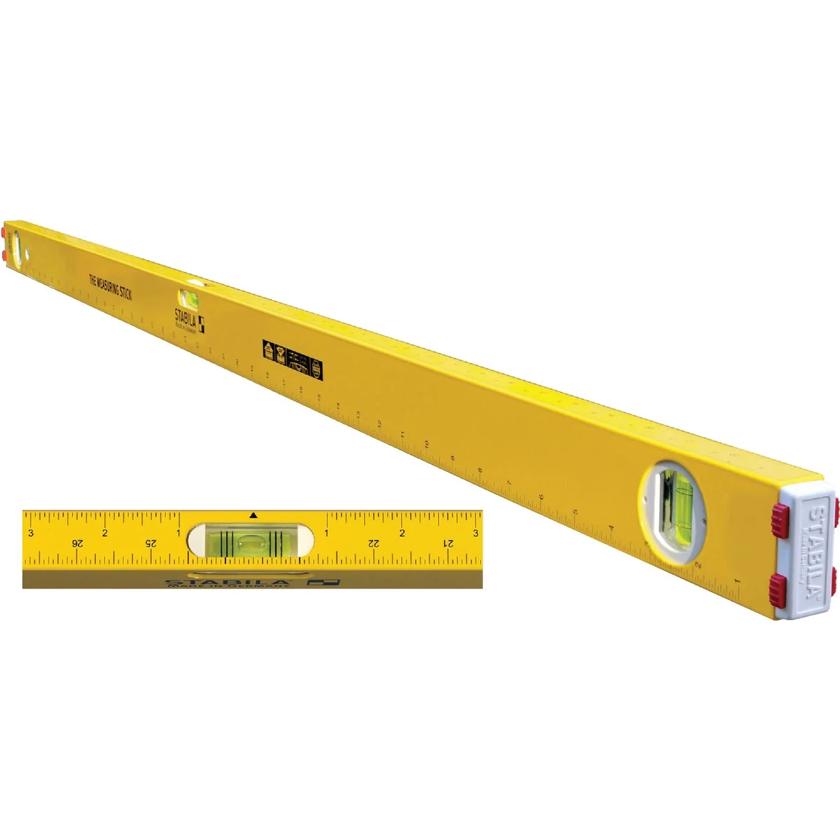 Innovative Stabila Measuring Stick 48 In. Aluminum Box Level Modern