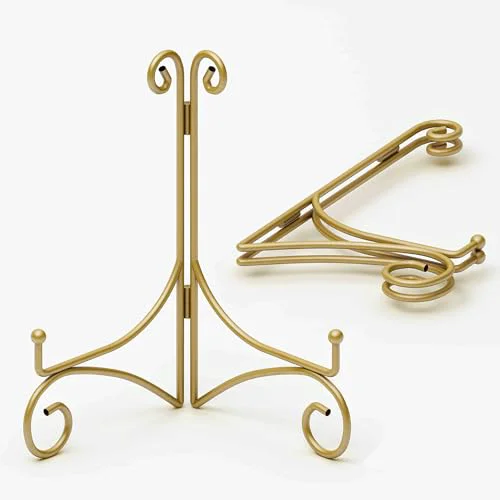 Authentic Iron Plate Stand for Display with Folding Design Healthy