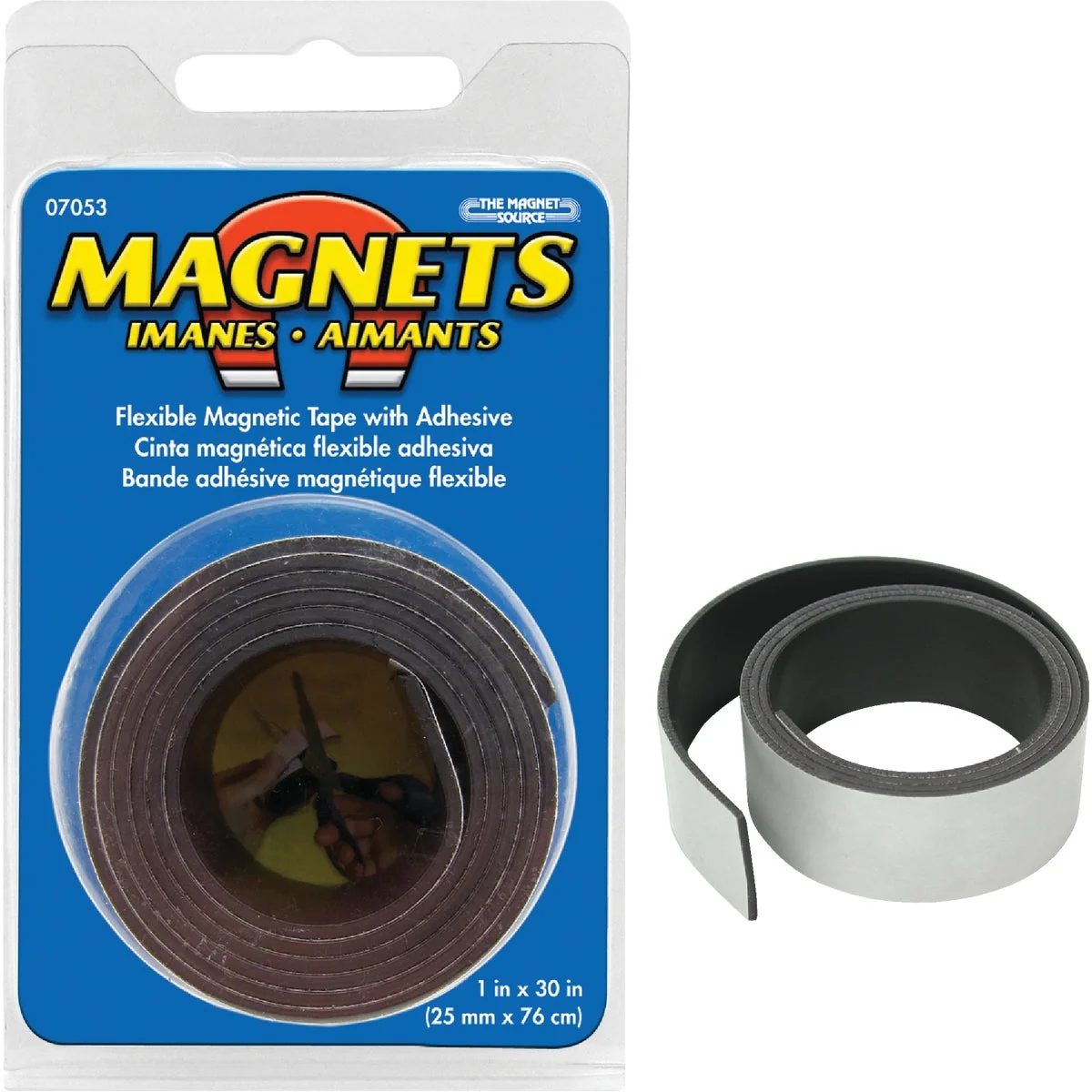 Unique Master Magnetics 30 in. x 1 in. Magnetic Tape High-Quality