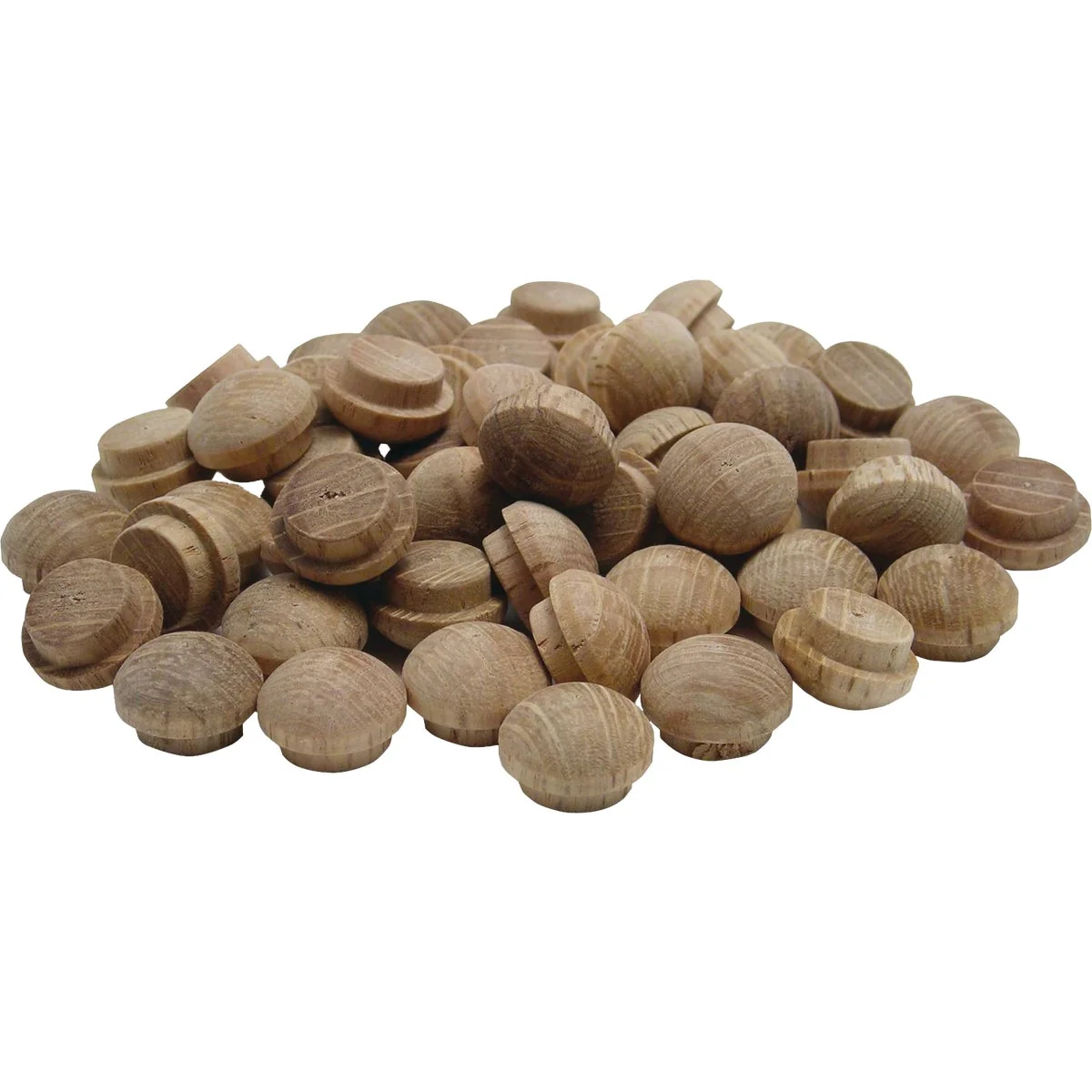 Quality General Tools 3 8 In. Oak Round Head Button Plug 50-Count Relaxed