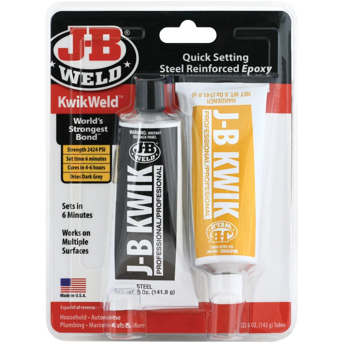 World-Class J-B Weld 2 5 Oz. KwikWeld Professional Epoxy Comfortable