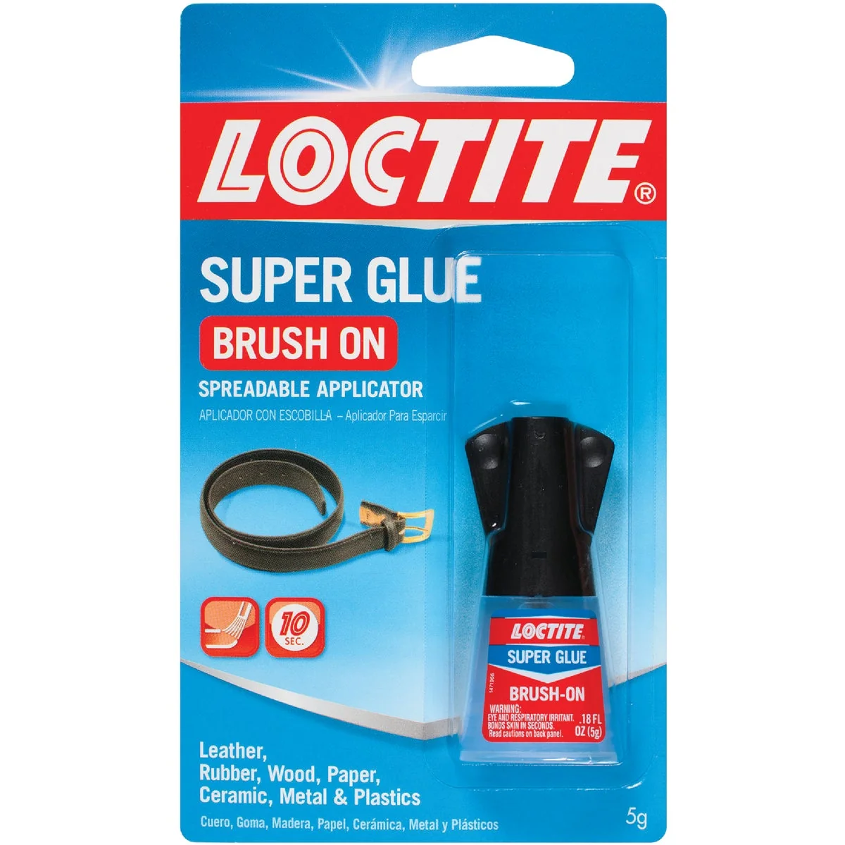 Lightweight LOCTITE 0.18 Oz. Liquid Brush On Super Glue Contemporary