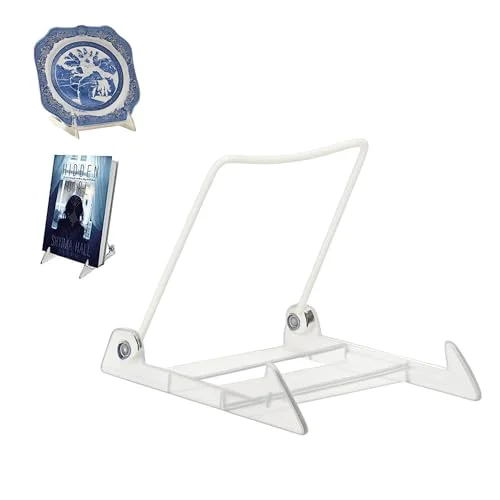 Smart 4.75 Clear Acrylic Display Stand Made in USA 4 Count Certified