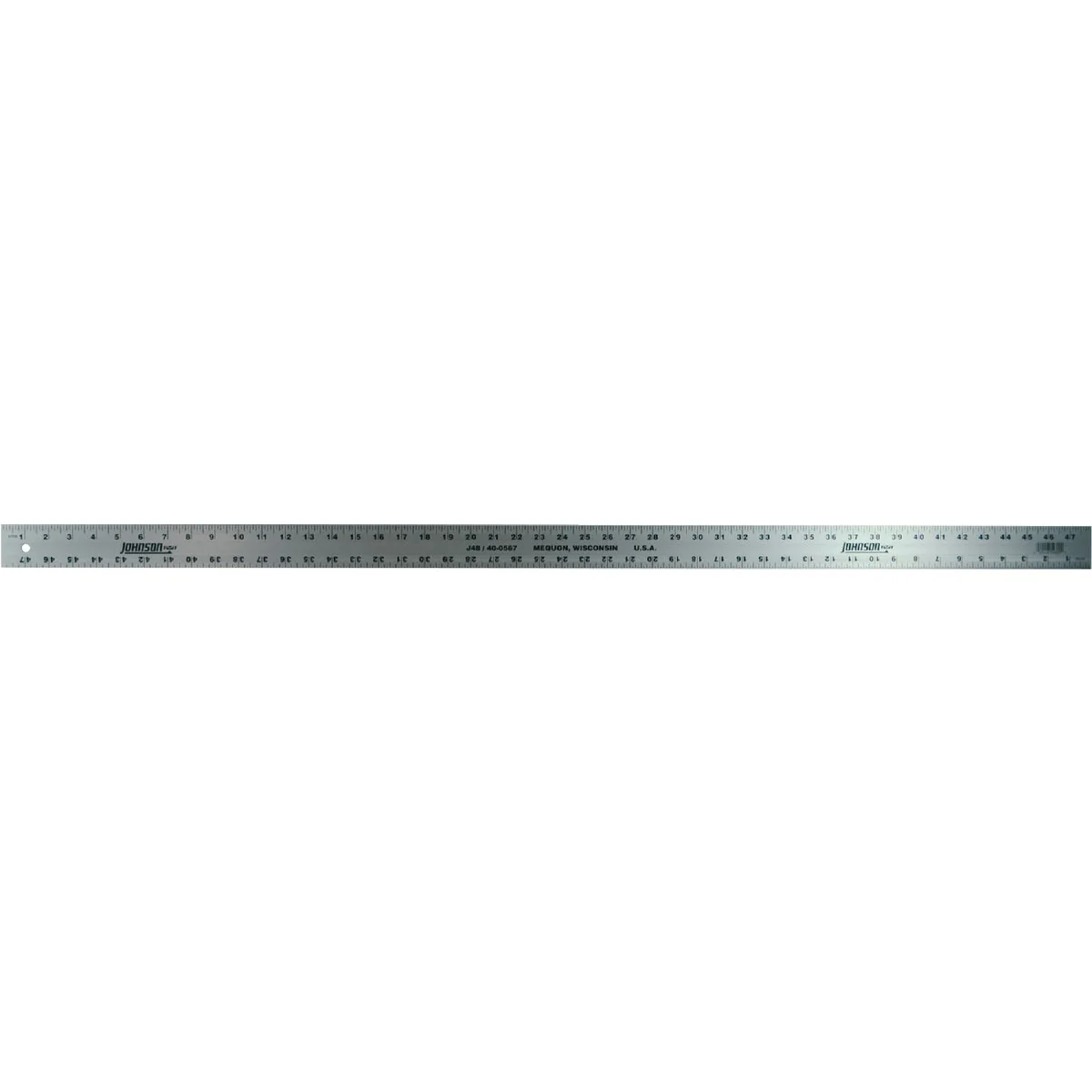 Casual Johnson Level 48 In. Heavy-Duty Aluminum Straight Edge Ruler Original Design