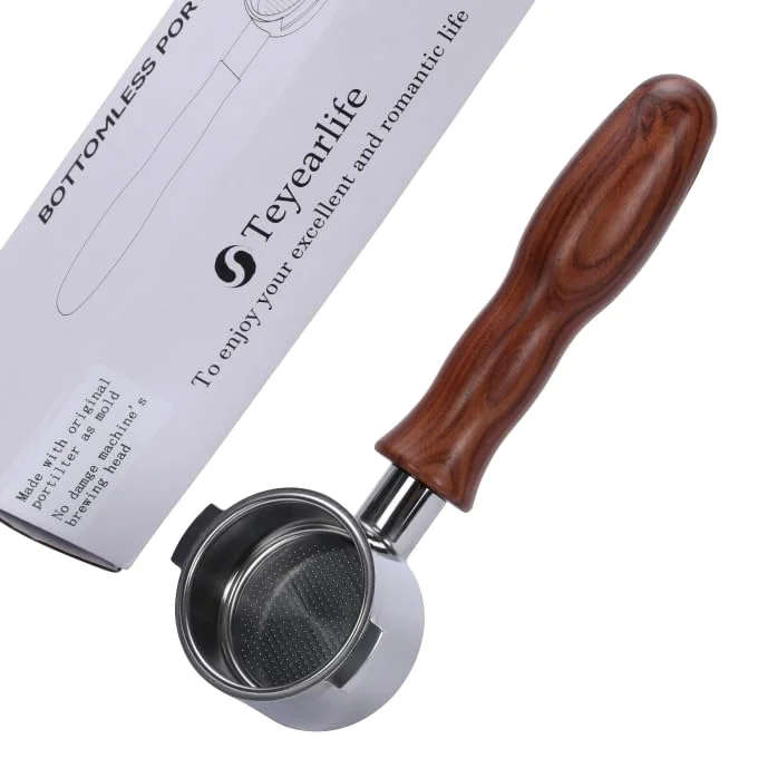 Carefully Designed 51mm Bottomless Portafilter for DeLonghi ECP Eco-Friendly