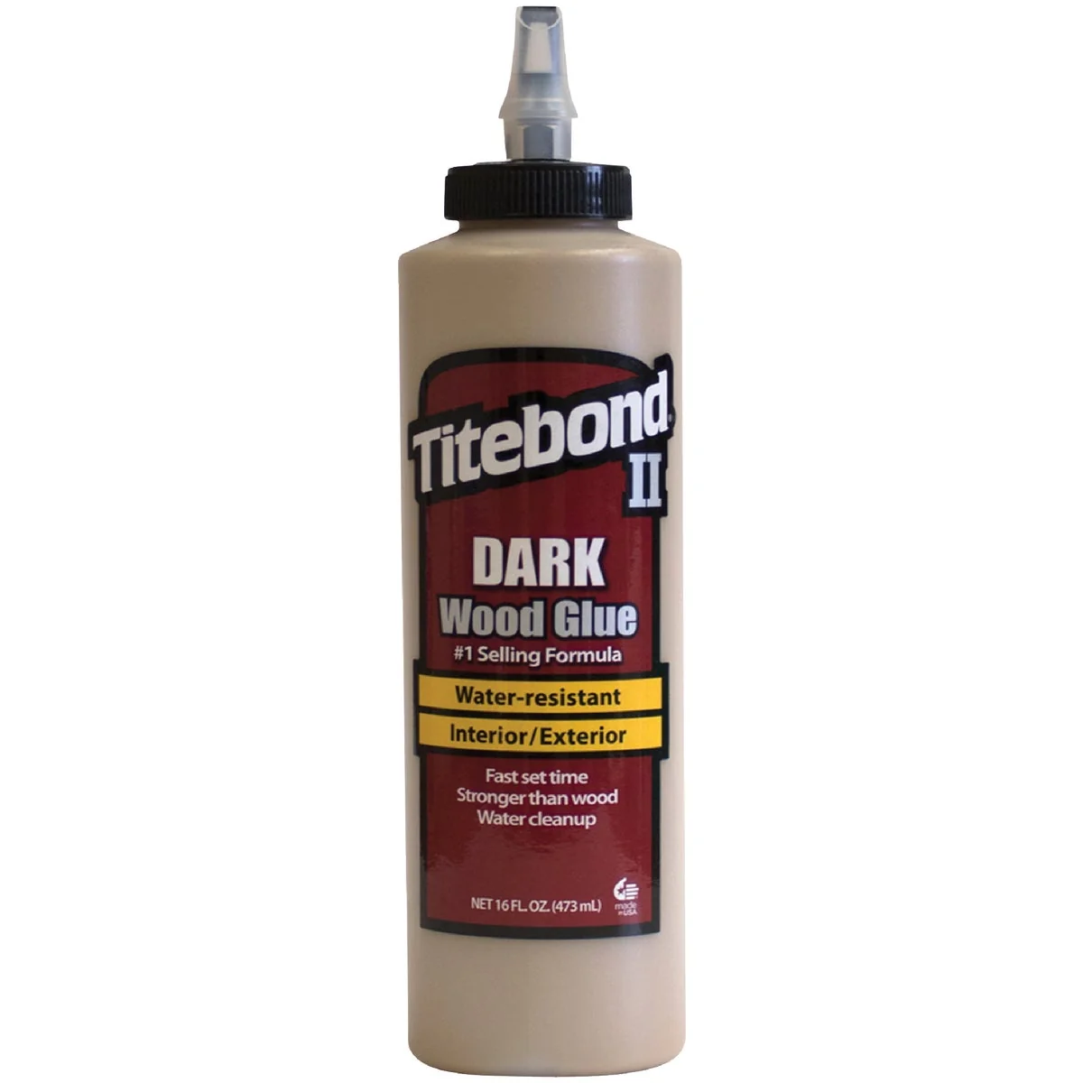 Sustainable Titebond II 16 Oz. Dark Wood Glue Contemporary
