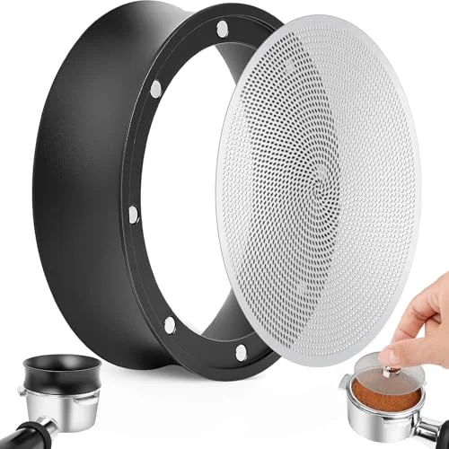 Next-Generation 58mm Magnetic Dosing Funnel and Puck Screen Set Convenient