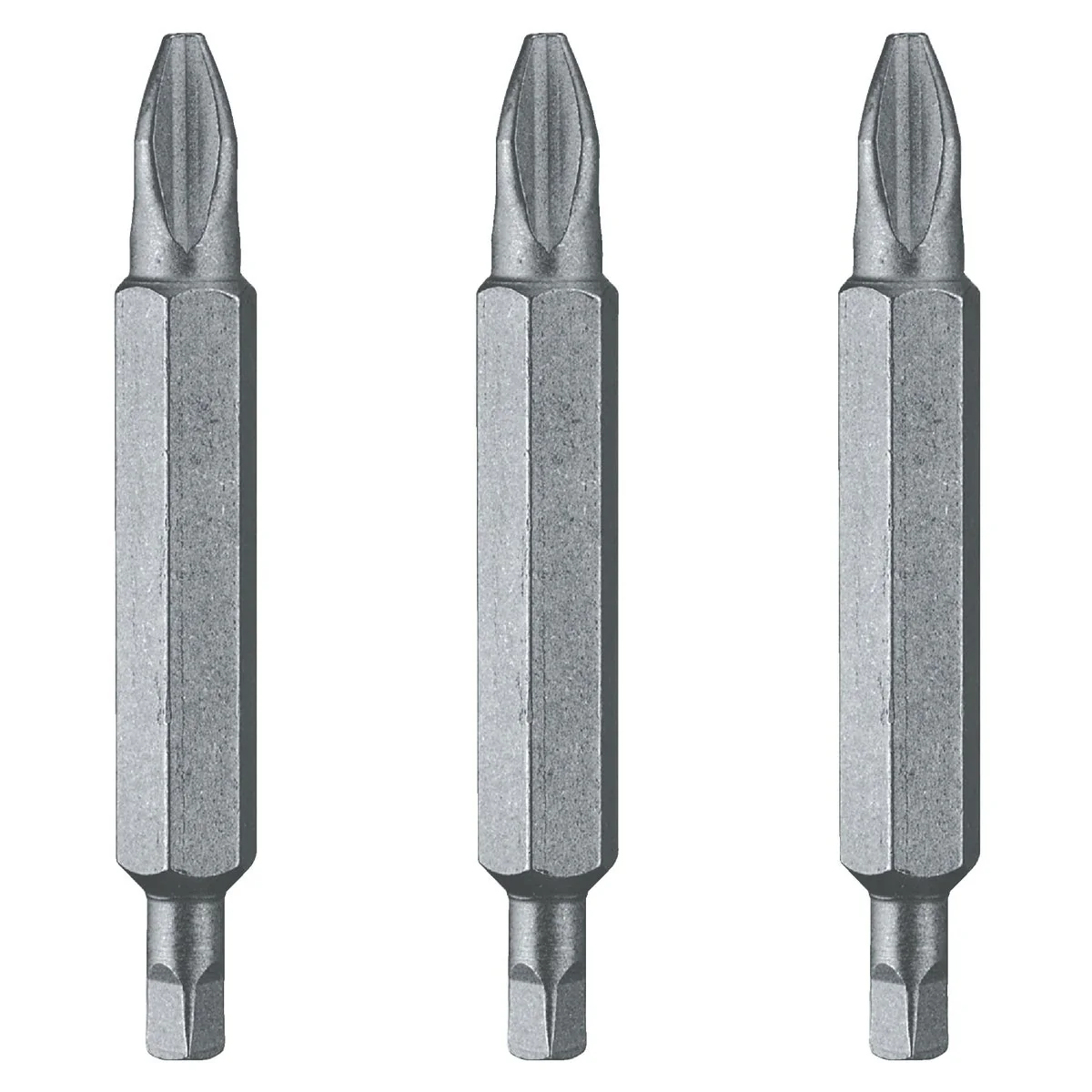 Smooth DeWalt Phillips 2 Square Recess Double-End Screwdriver Bit Secure