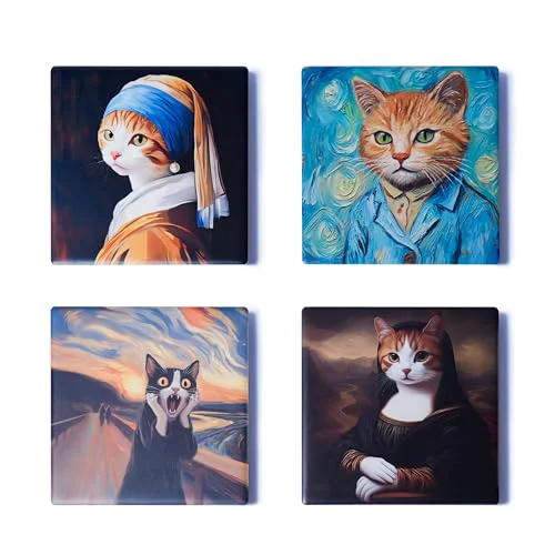 Efficient Ceramic Coasters Set of 4 Carefully Designed