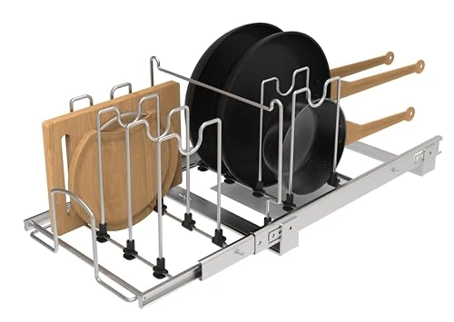 First-Class Pots and Pans Pull Out Organizer Under Cabinet Original