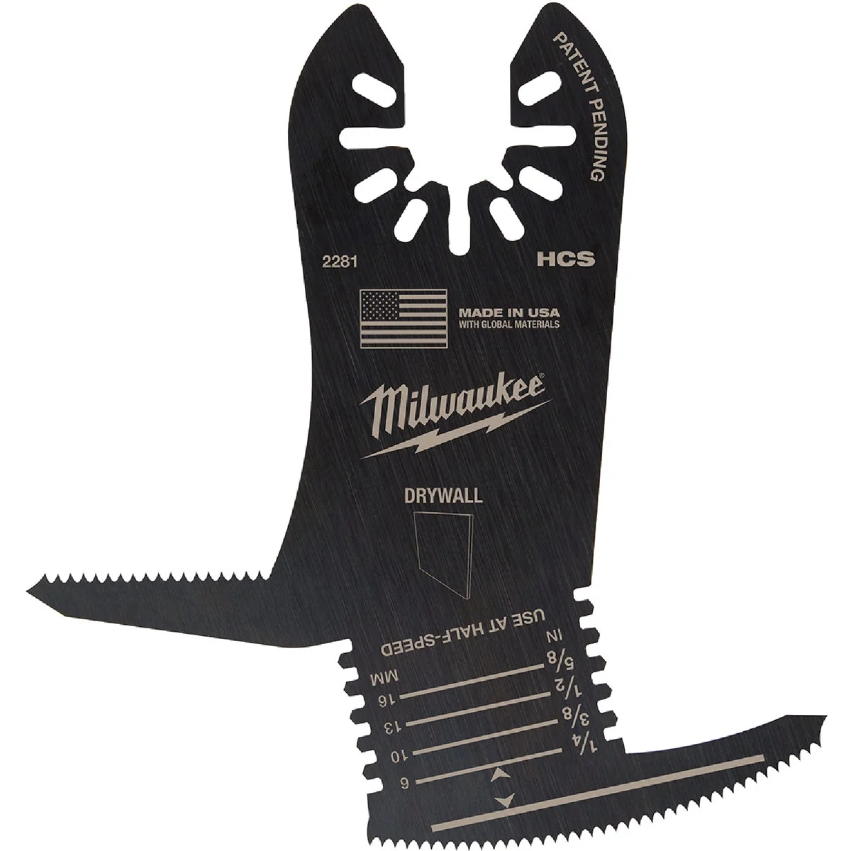 Safe Milwaukee OPEN-LOK 5-In-1 Bi-Metal Drywall Oscillating Blade Effective