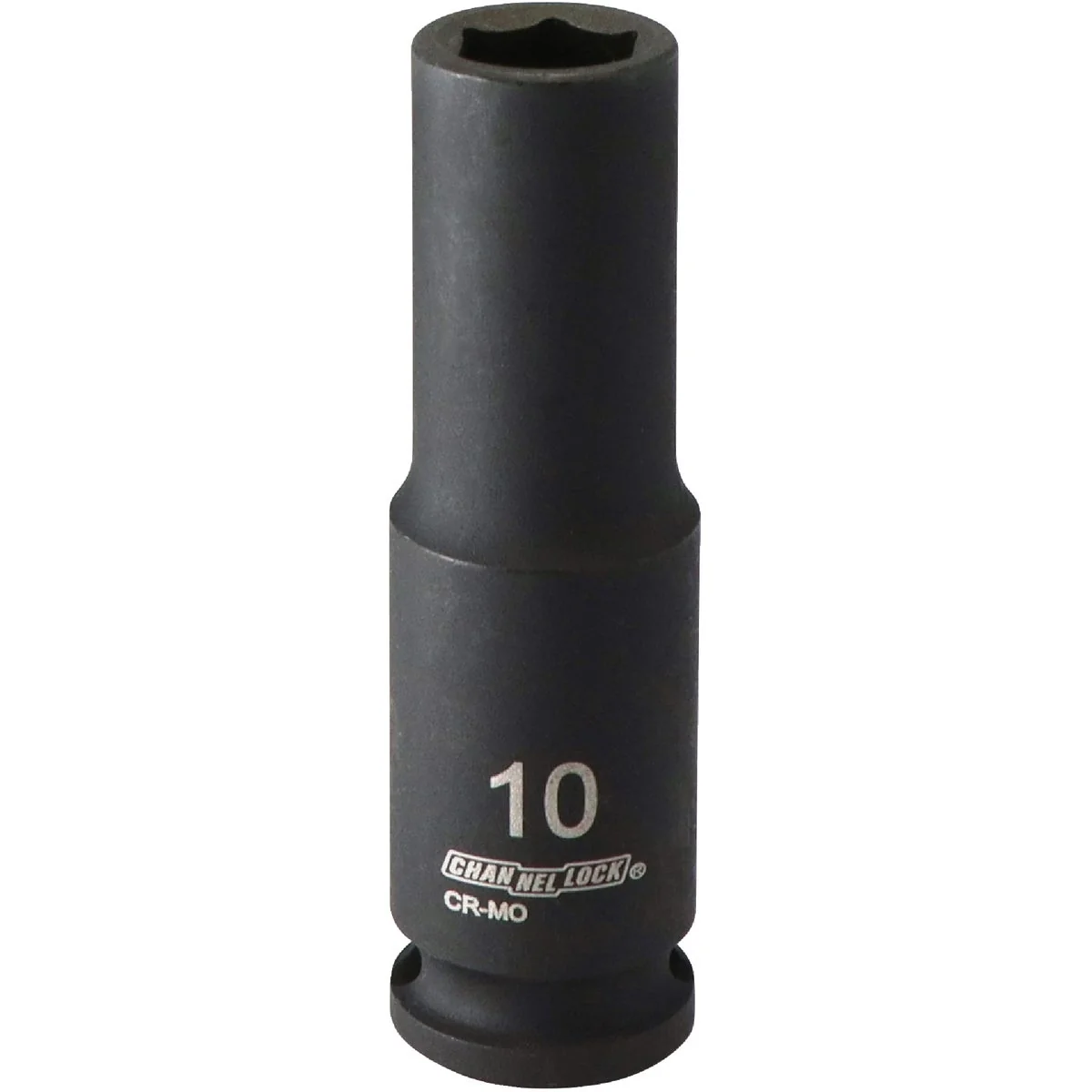 Fast Channellock 3 8 In. Drive 10 mm 6-Point Deep Metric Impact Socket Contemporary