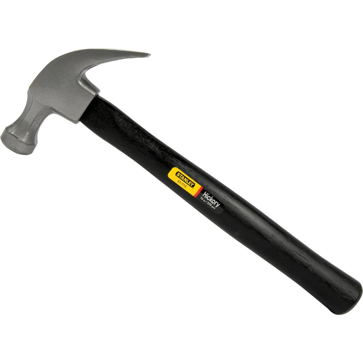 Organic Stanley 13 Oz. Smooth-Face Curved Claw Hammer with Hickory Handle Green