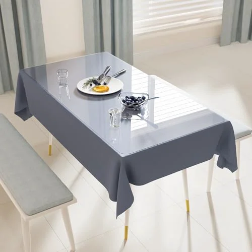 Specialty Crystal Clear Plastic Table Cover Protector First-Class