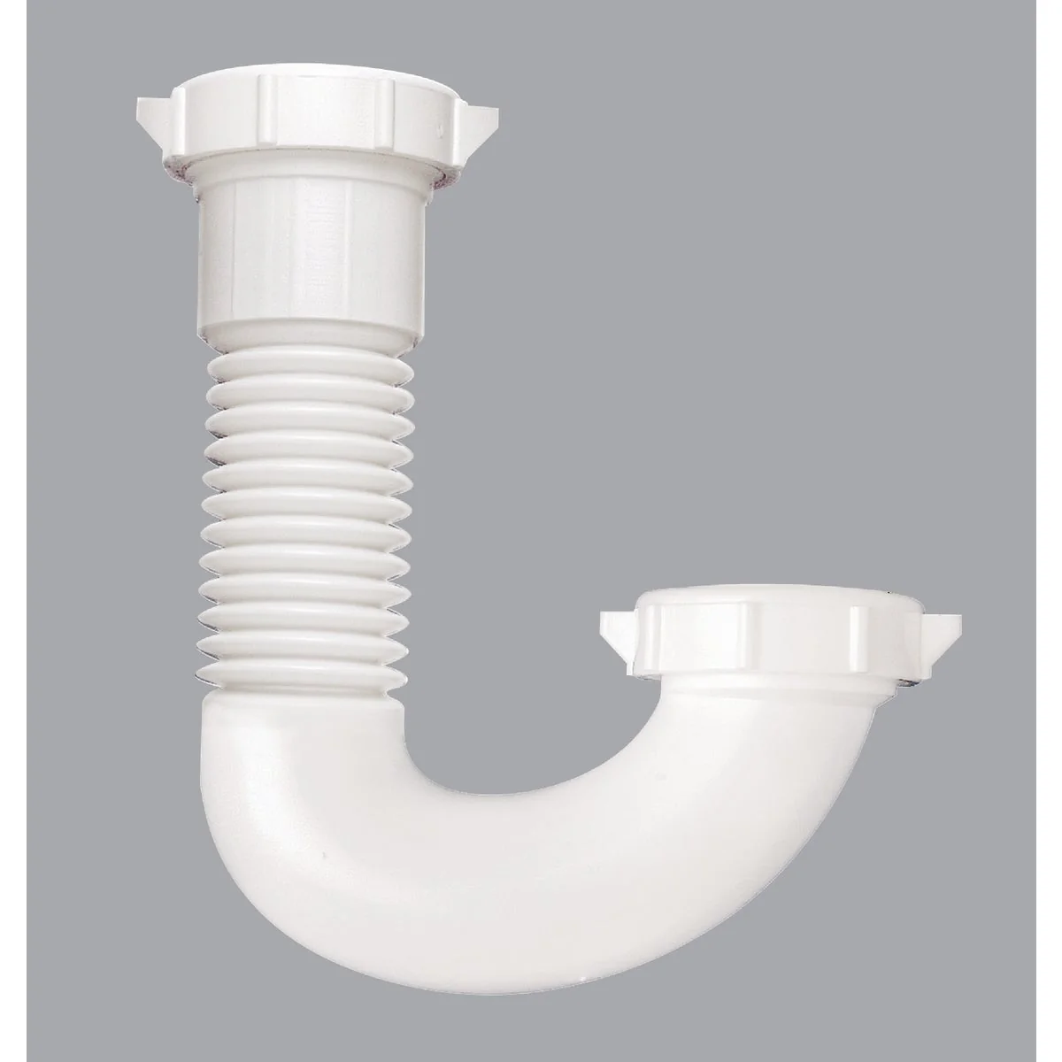 Genuine Do it 1-1 4 In. x 1-1 2 In. White Plastic J-Bend Clean