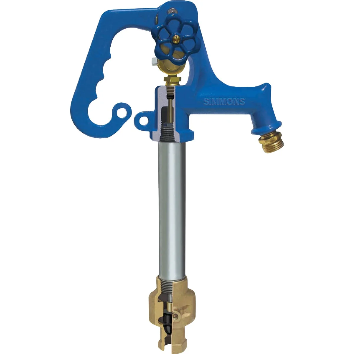 Convenient Simmons Domestic 6 Ft. Frost-Proof Yard Hydrant Professional