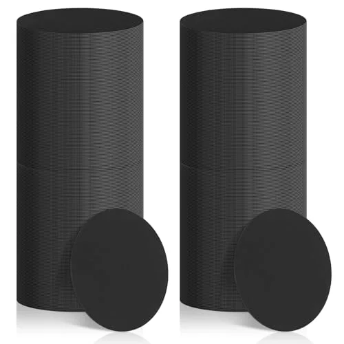 High-Performance 400 Pcs Round Cardboard Coasters Bulk 400 Count Eco-Friendly