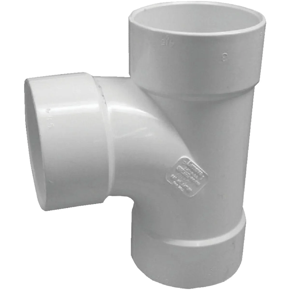 Quality IPEX Canplas Sanitary Tee 3 In. PVC Sewer and Drain Tee Effective