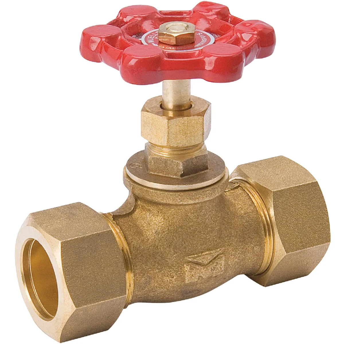 Certified ProLine 3 4 In. C X 3 4 In. C Low Lead Cast Brass Stop Valve High-End