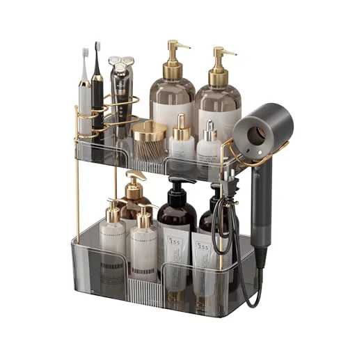 Sophisticated Bathroom Counter Organizer Elegant